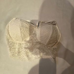 white push pads bralette.